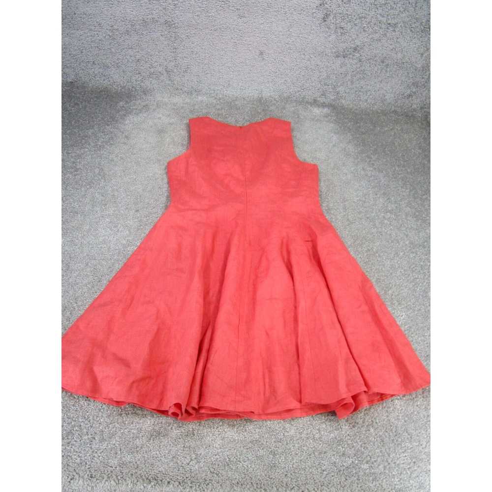 Vintage Maeve Fit & Flare Dress Womens 4P Pink Li… - image 3