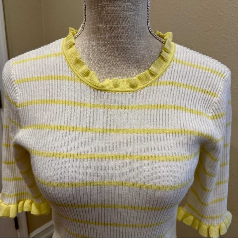 Lauren Ralph Lauren Yellow Stripe Vintage Style K… - image 3