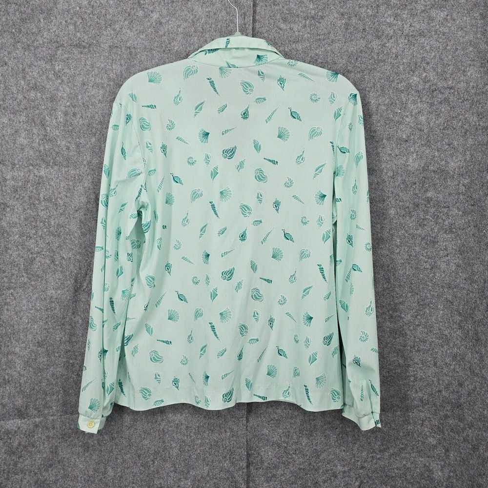 Vintage 70s Center Stage Woman Shirt Retro Seashe… - image 8