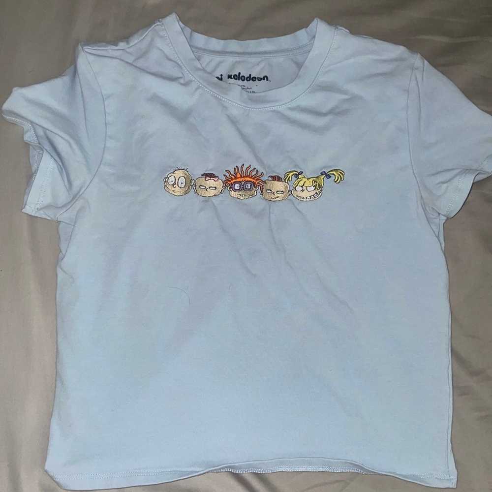 Rugrats Nickelodeon Vintage M Kids Shirt - image 1