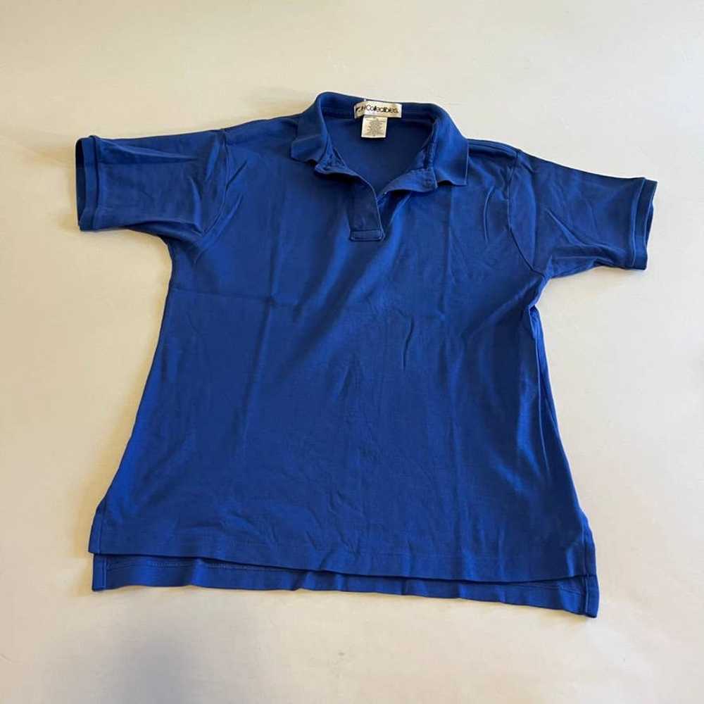 Vintage JH Collectibles blue polo  M - image 1