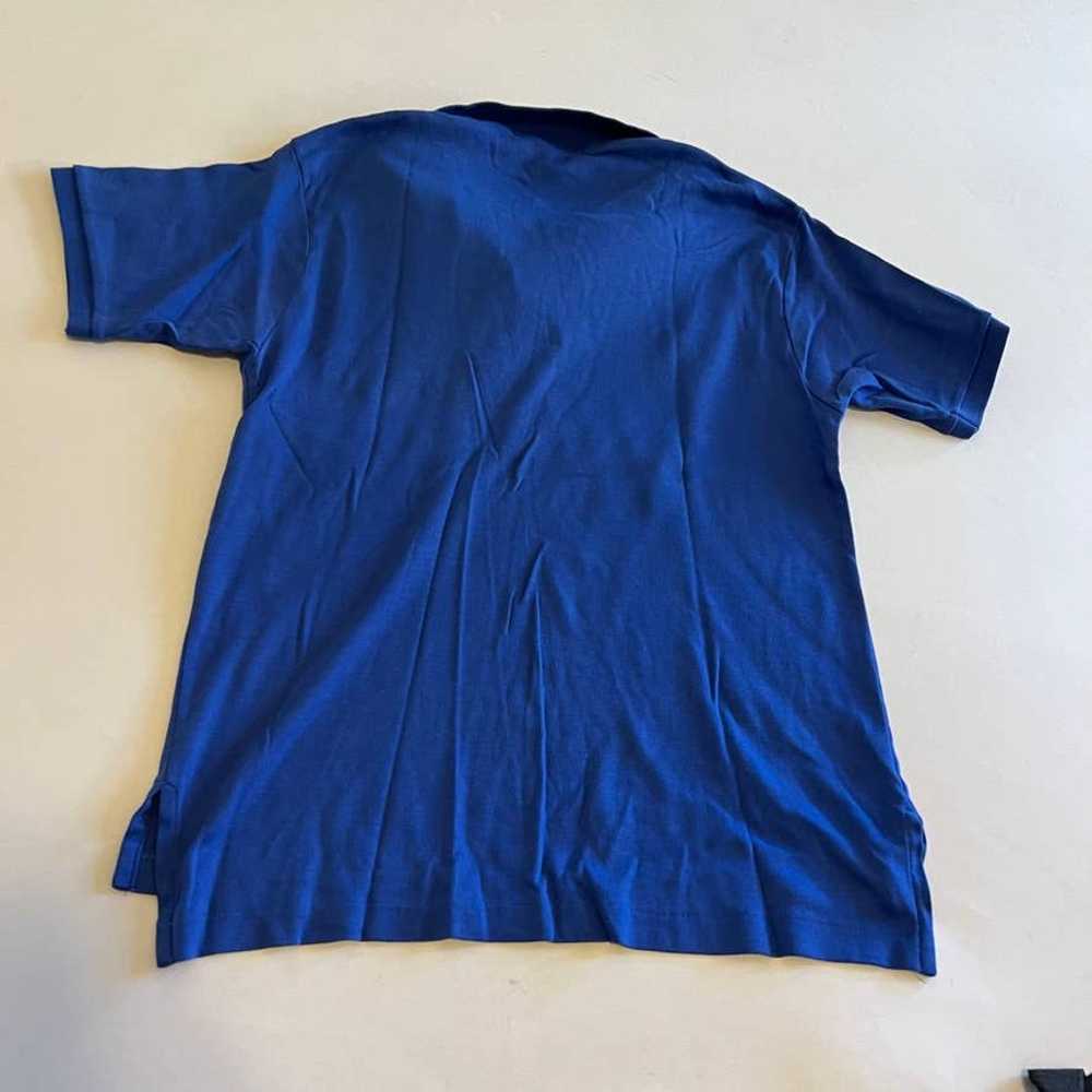 Vintage JH Collectibles blue polo  M - image 6