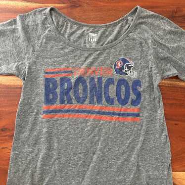 Junk Food Denver Broncos M Tee Gray - image 1