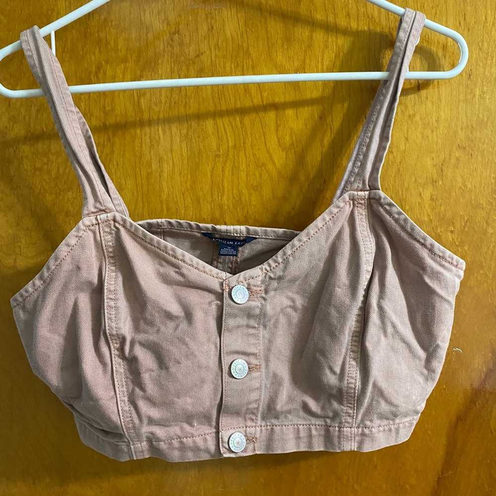 Vintage American Eagle sz 10 crop top - image 1