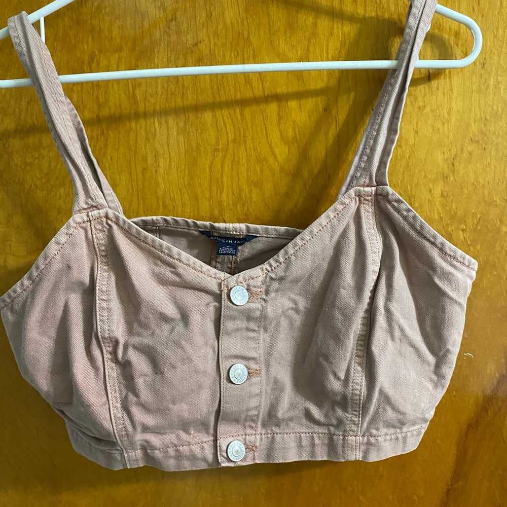 Vintage American Eagle sz 10 crop top - image 2