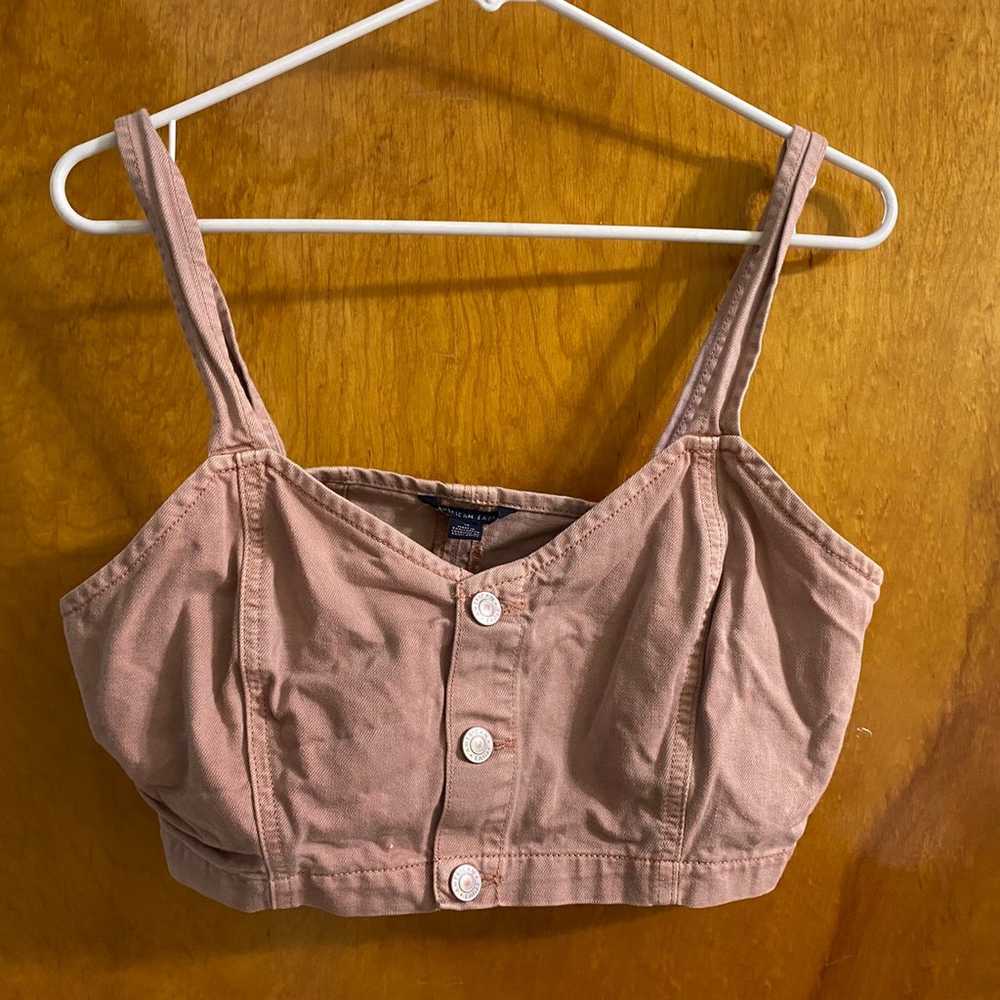 Vintage American Eagle sz 10 crop top - image 5