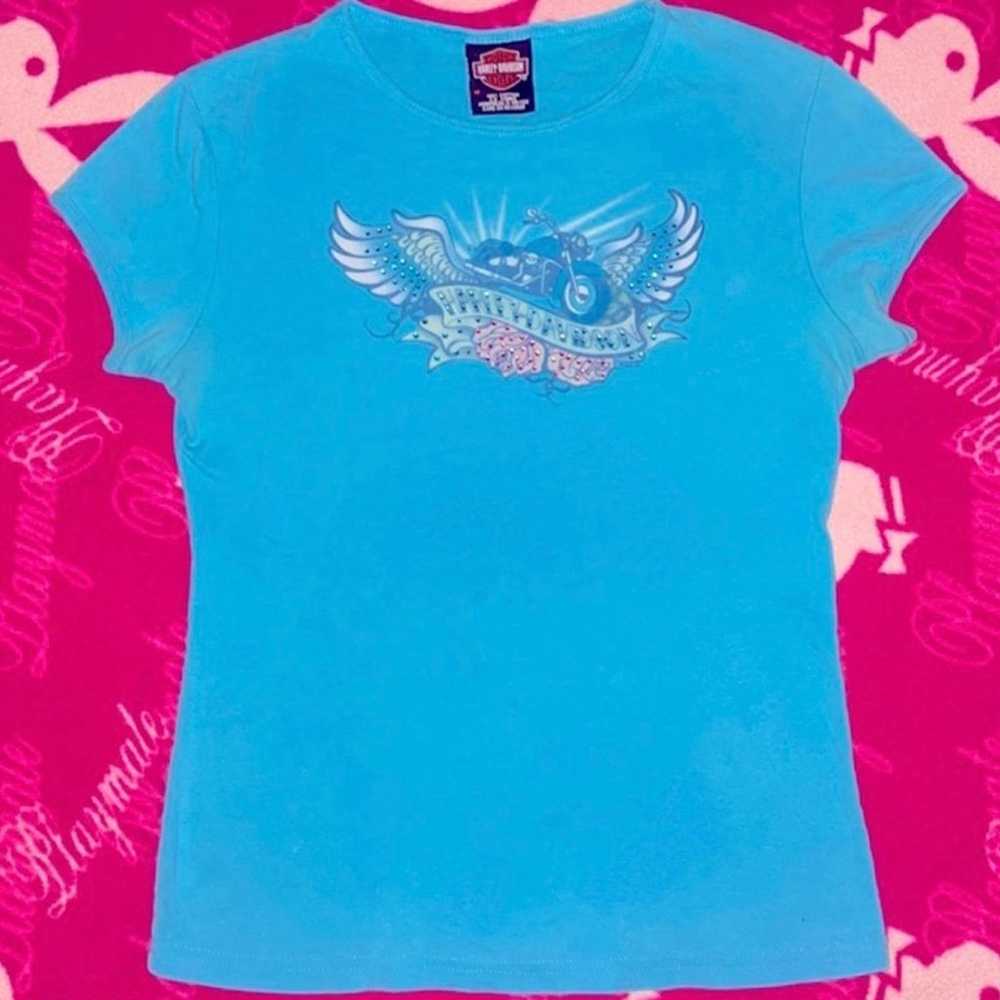 Harley-Davidson y2k tee - image 5