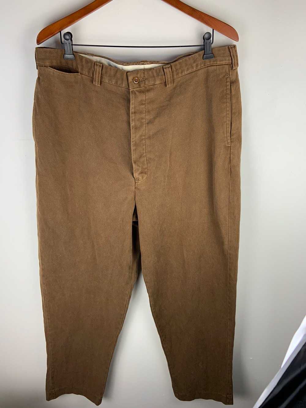 RRL Ralph Lauren Rrl wide leg chino trousers - image 1