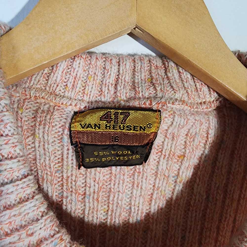 Vintage Van Heusen 417 Sweater Tank Top - image 4