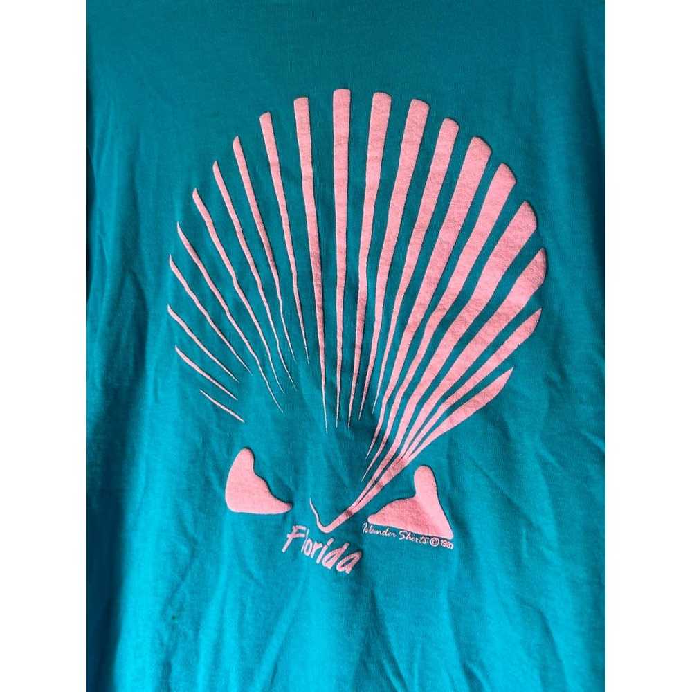 Vintage Florida Sea Shell Tshirt 80s - image 2