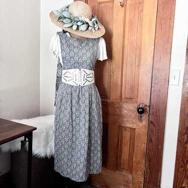 Vintage Woolrich Denim Pinafore Dress - image 1