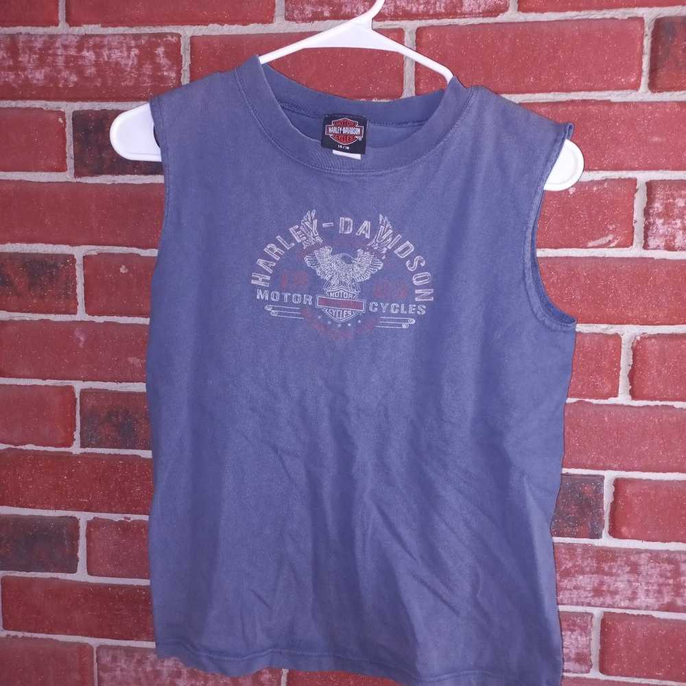 Harley Davidson vintage y2k tank top - image 1