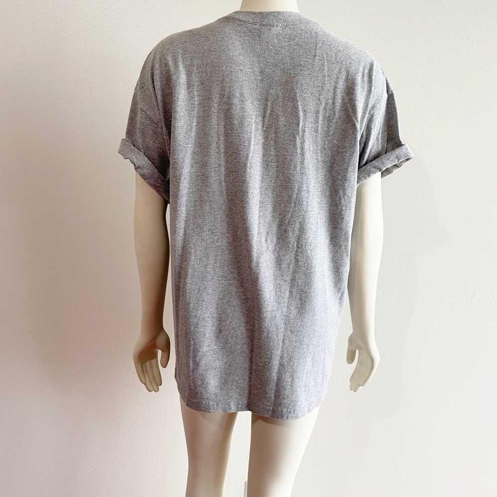 Nike Vintage Gray T-shirt Small Logo Loose Medium - image 6