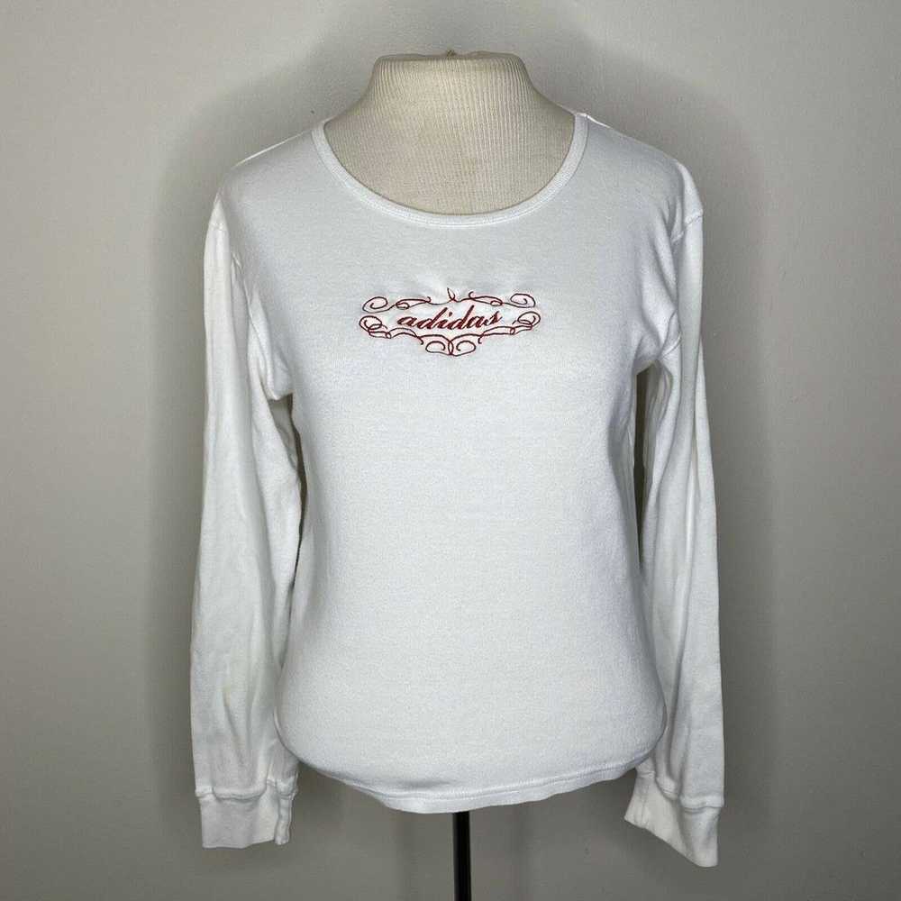 Vintage Adidas Script Logo 1990's Tee - image 2