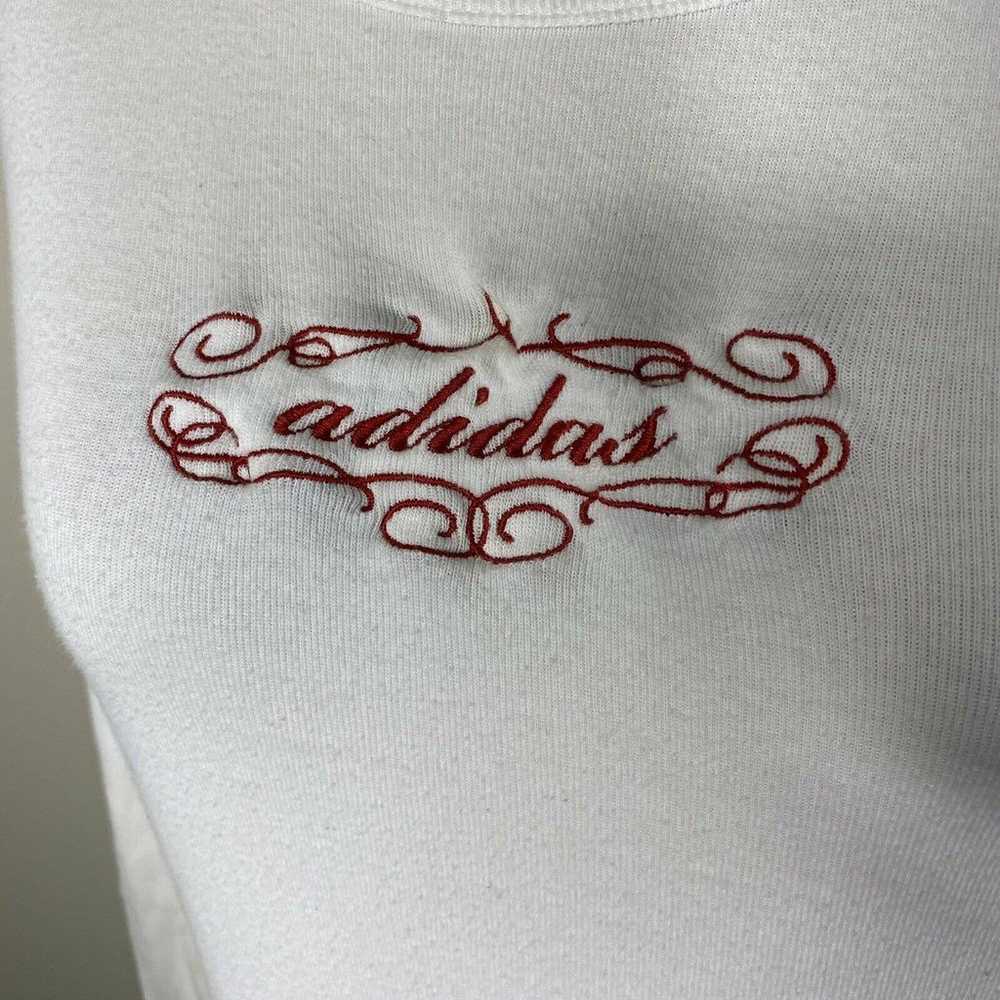 Vintage Adidas Script Logo 1990's Tee - image 4