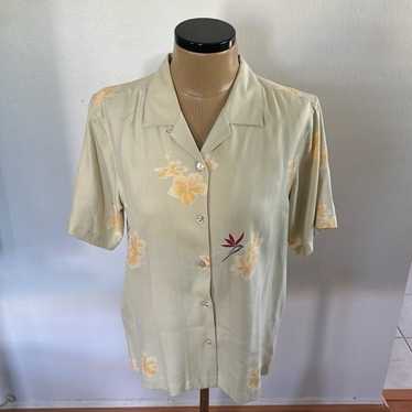 Vintage Tommy Bahama Silk Blouse - image 1