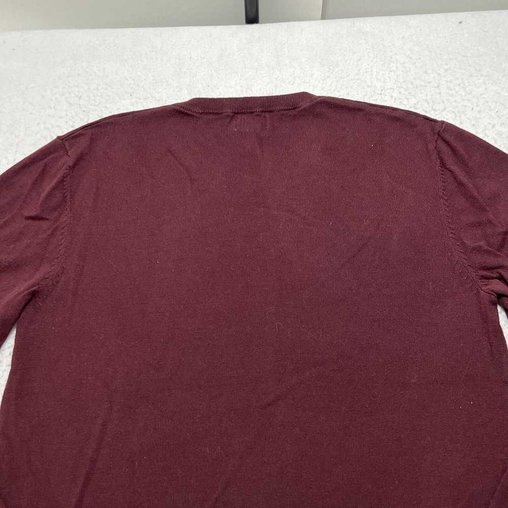 Old Navy Old Navy Maroon Burgundy V-Neck Pullover… - image 10