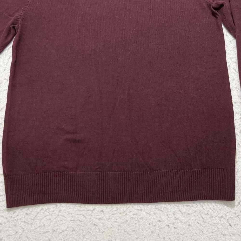 Old Navy Old Navy Maroon Burgundy V-Neck Pullover… - image 11