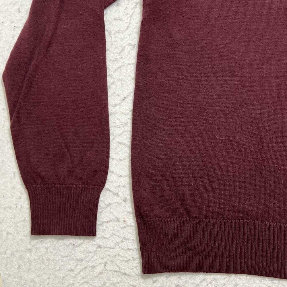 Old Navy Old Navy Maroon Burgundy V-Neck Pullover… - image 6