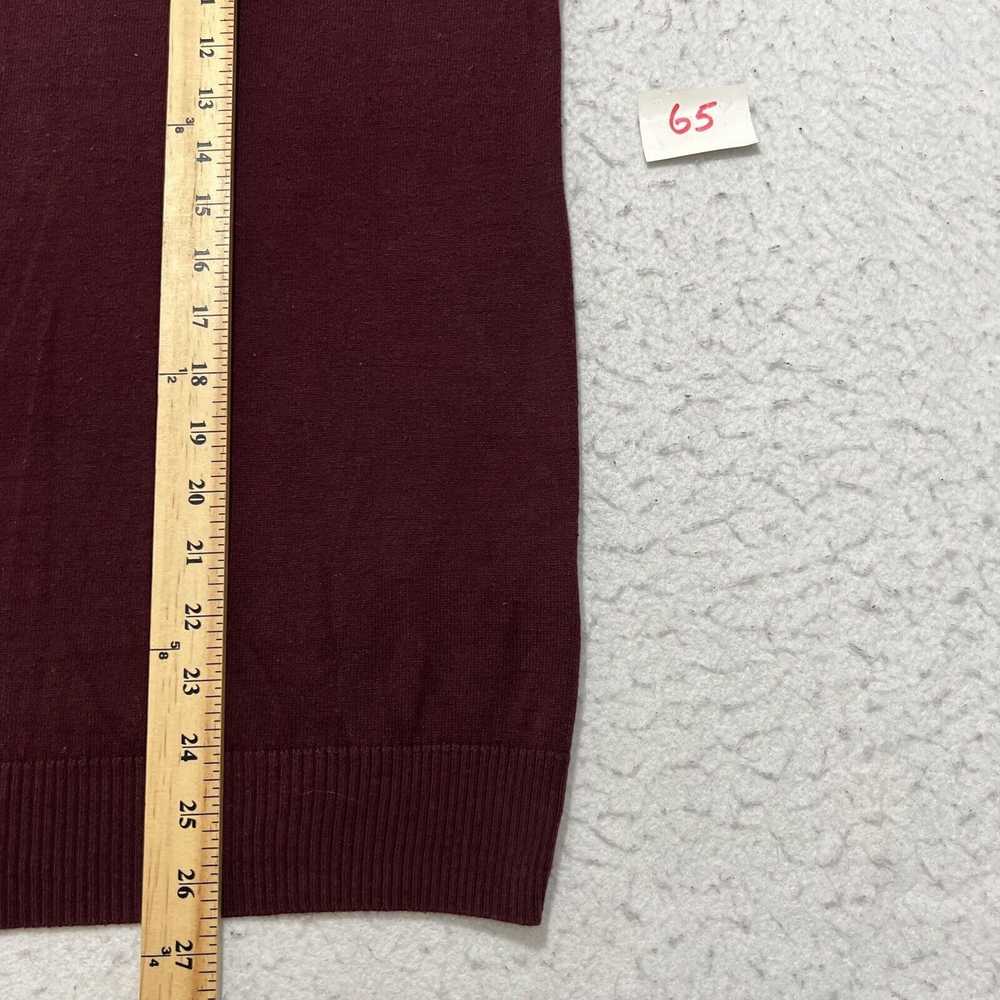 Old Navy Old Navy Maroon Burgundy V-Neck Pullover… - image 8