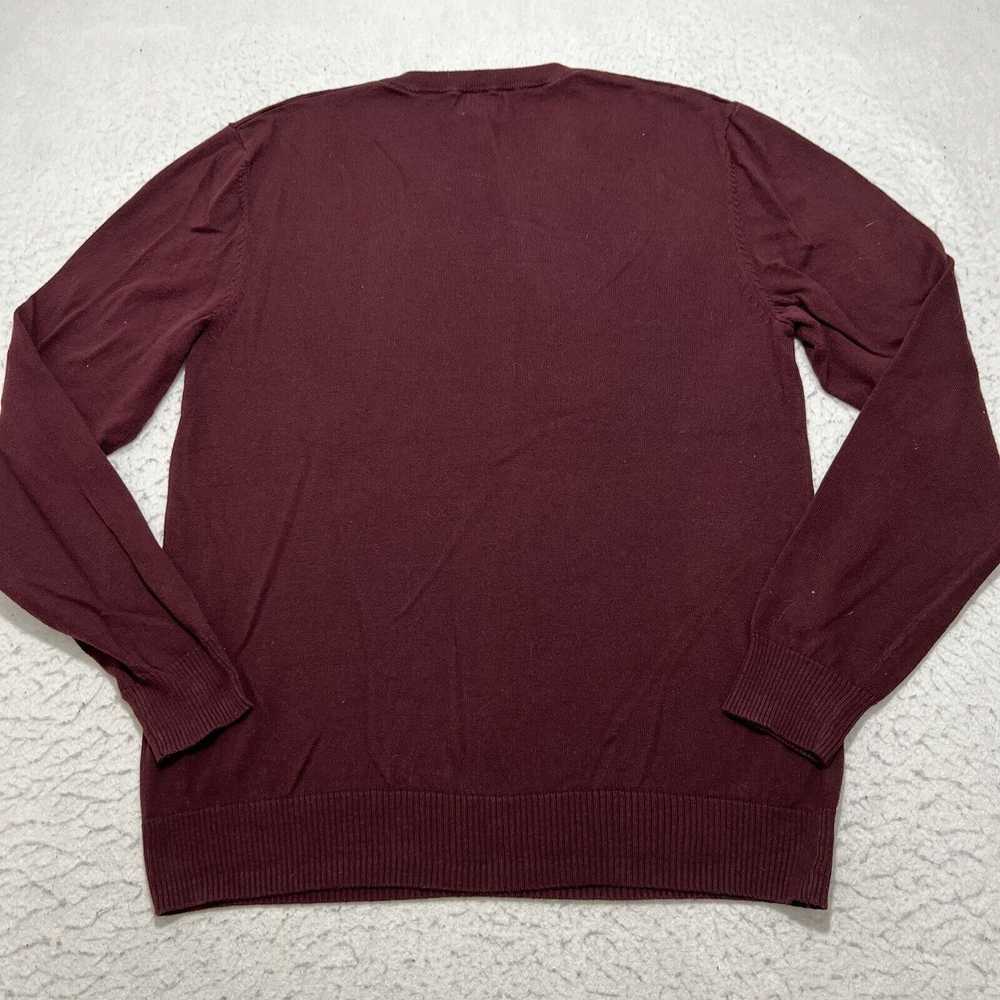 Old Navy Old Navy Maroon Burgundy V-Neck Pullover… - image 9