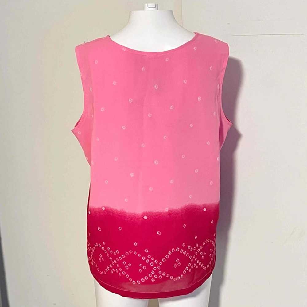 Vintage Anthony Womens Bandana Ombre Sleeveless V… - image 2