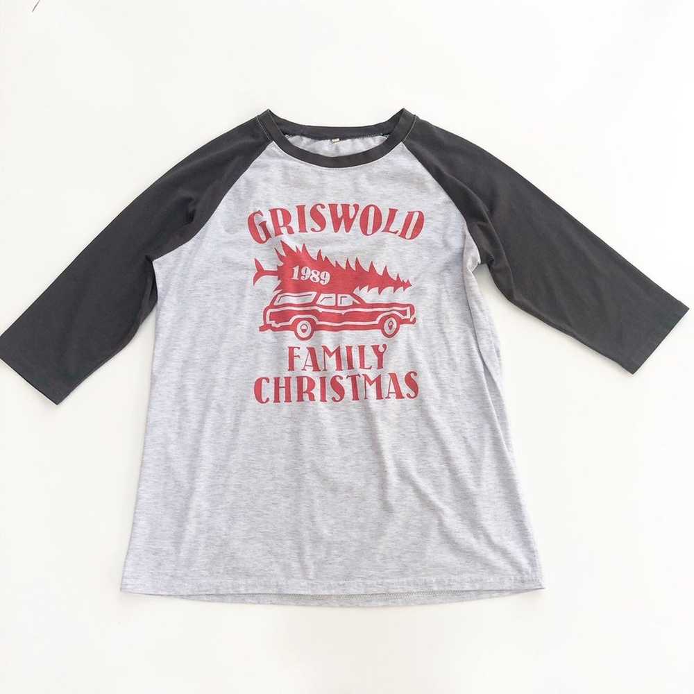 Griswold 1989 Family Christmas Tee - image 1