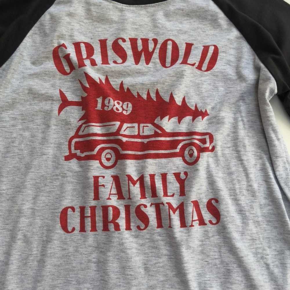 Griswold 1989 Family Christmas Tee - image 3