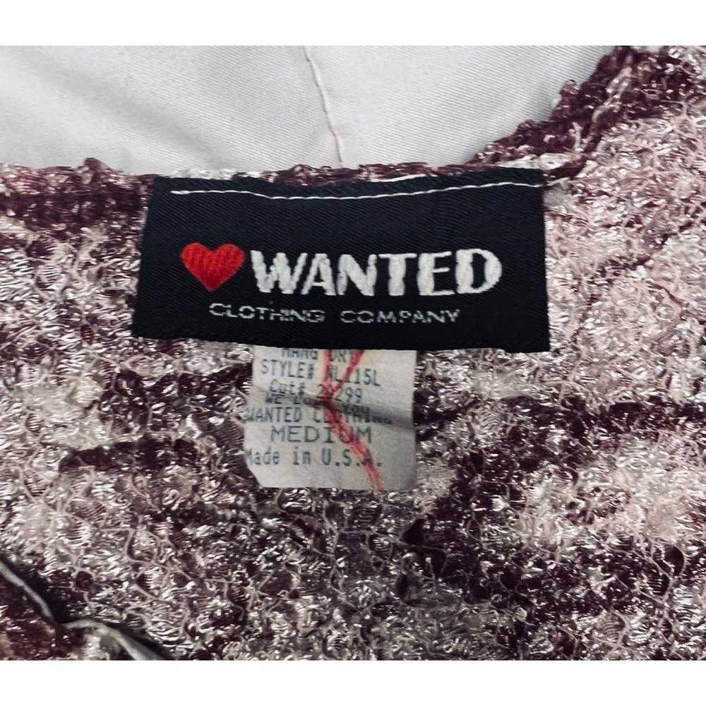 Vintage Wanted Clothing Company Crop Top Size Med… - image 3