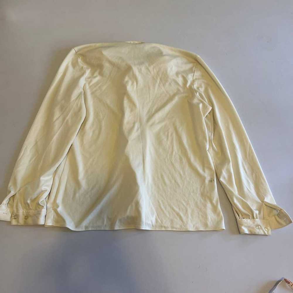 Vintage Personal White button down Down M - image 10