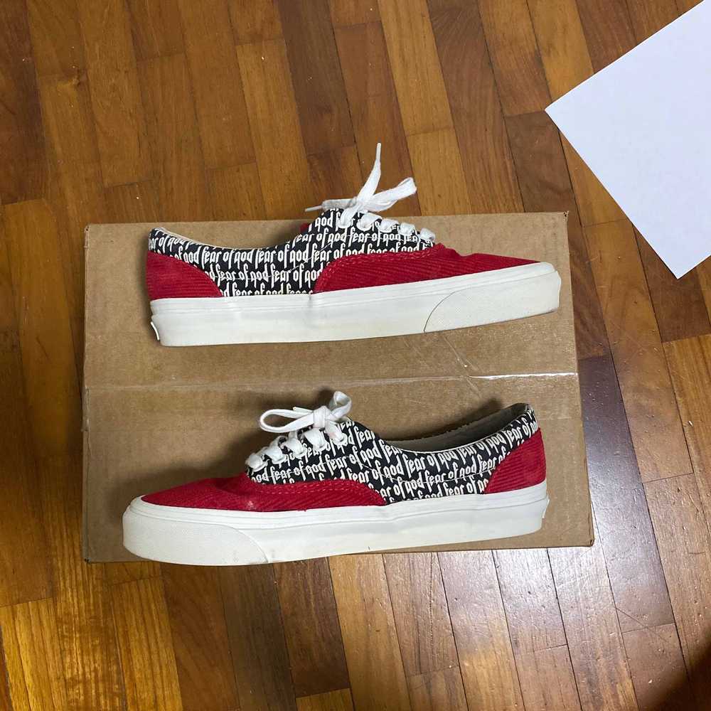 Vans Fear of God x Era 95 DX Collection 2 Red - image 1