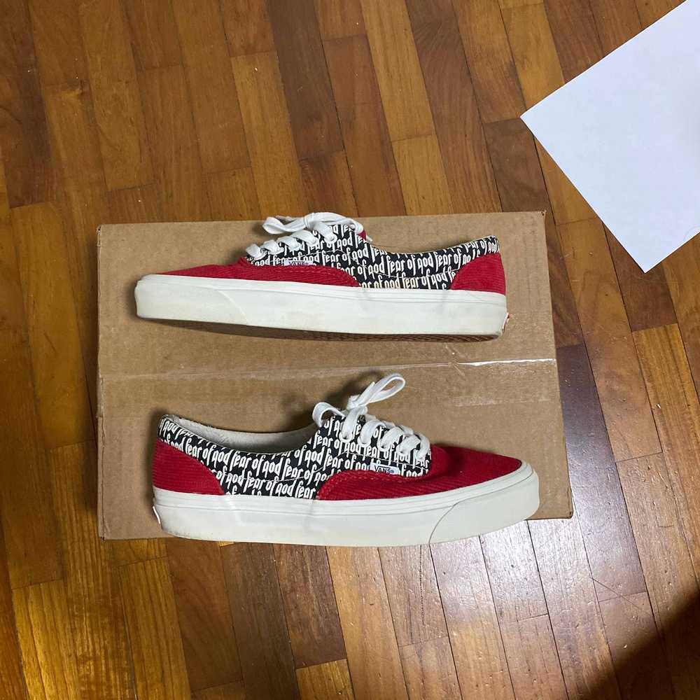 Vans Fear of God x Era 95 DX Collection 2 Red - image 2