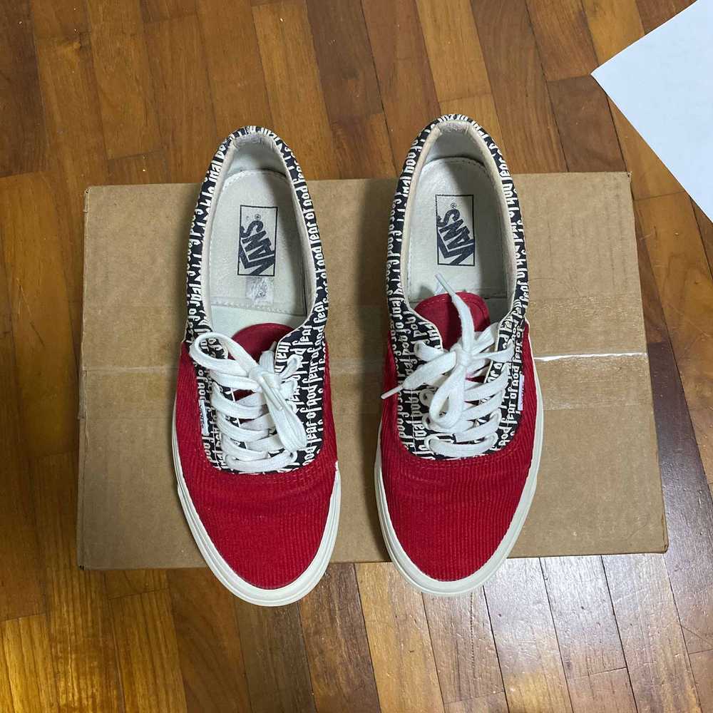 Vans Fear of God x Era 95 DX Collection 2 Red - image 3