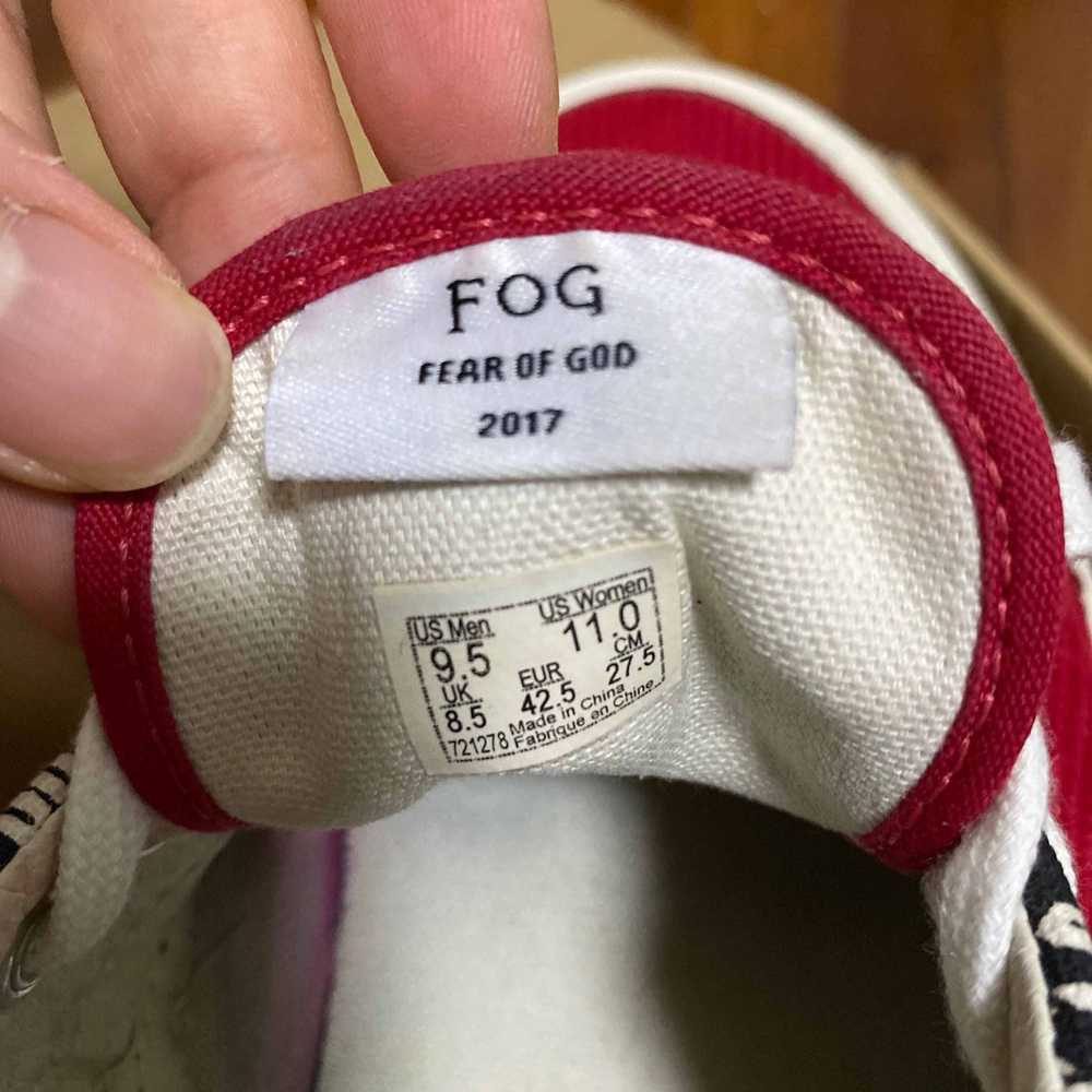 Vans Fear of God x Era 95 DX Collection 2 Red - image 7