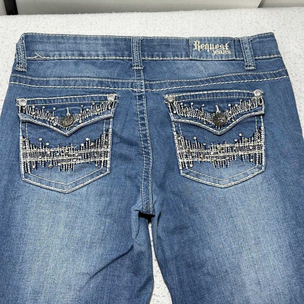 Request Jeans Request Jeans 32x30 Y2K Low Rise Bl… - image 7