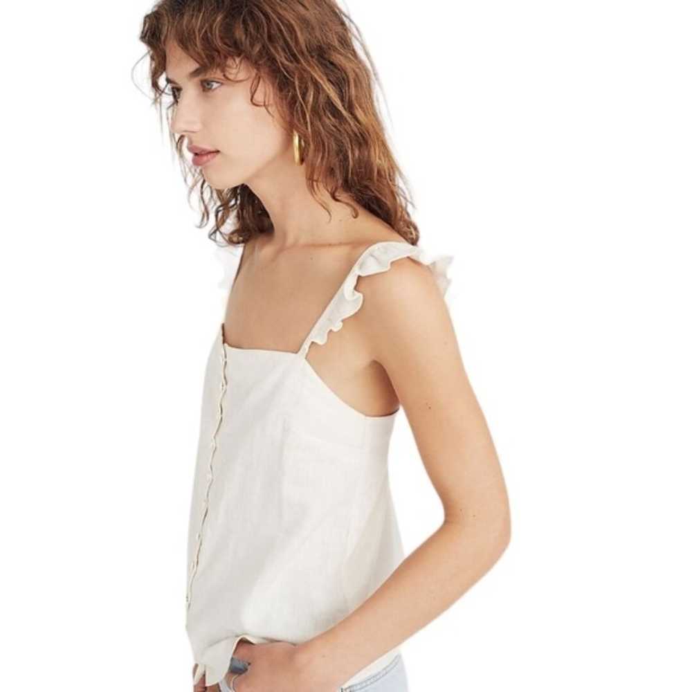 Madewell Ruffle-Strap Cami Top - image 2