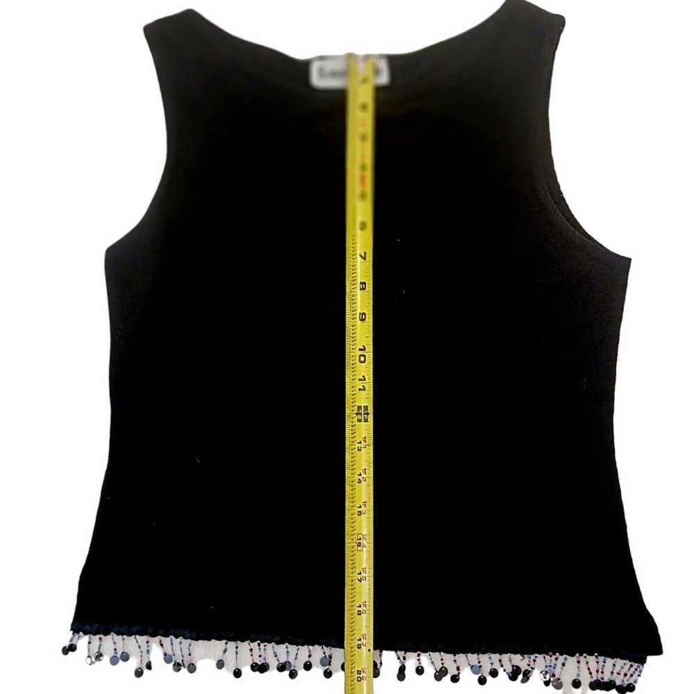 Ronni Nicole by Ouida Top Sz M BLACK Sleeveless B… - image 10