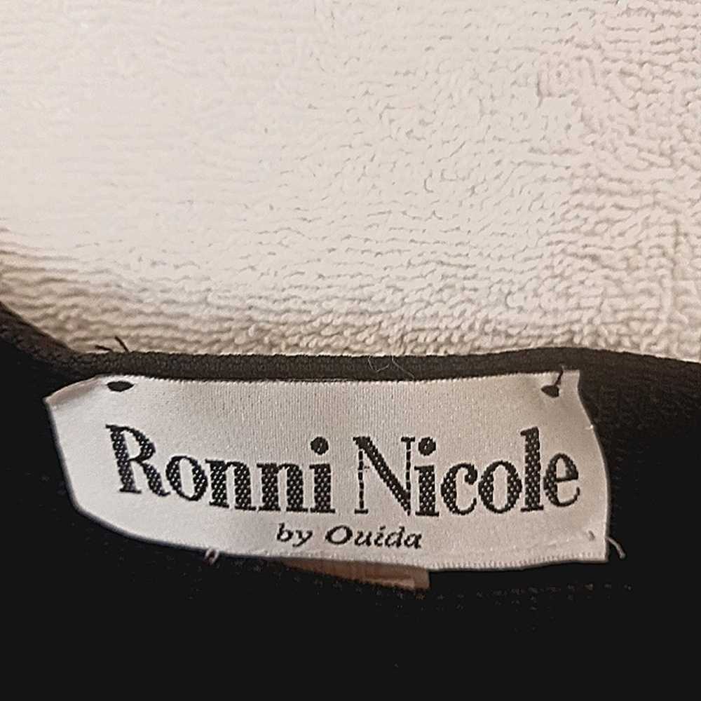 Ronni Nicole by Ouida Top Sz M BLACK Sleeveless B… - image 12