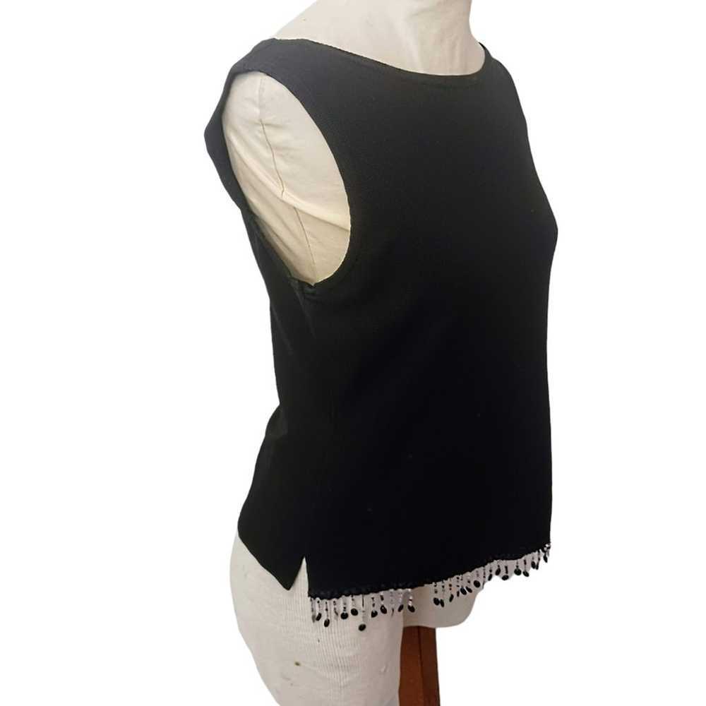 Ronni Nicole by Ouida Top Sz M BLACK Sleeveless B… - image 5