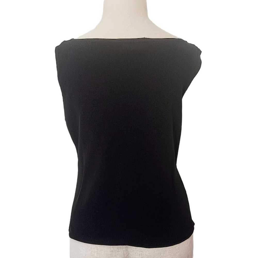 Ronni Nicole by Ouida Top Sz M BLACK Sleeveless B… - image 6