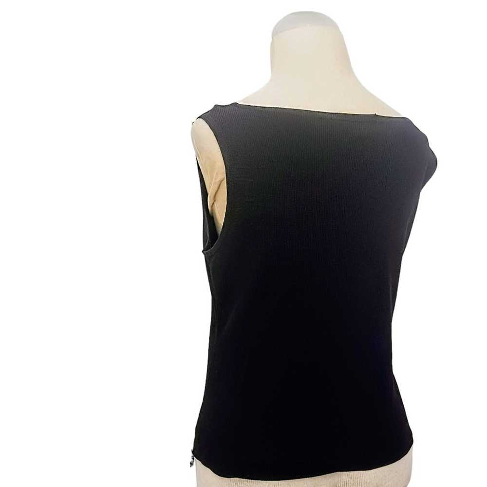 Ronni Nicole by Ouida Top Sz M BLACK Sleeveless B… - image 7