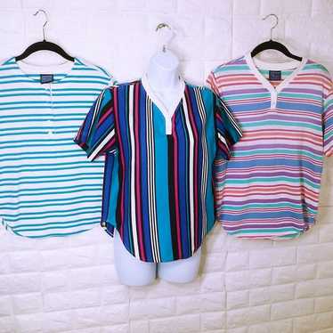 Bulk Lot(3) Vintage 80s Tops Jantzen Classics Lad… - image 1