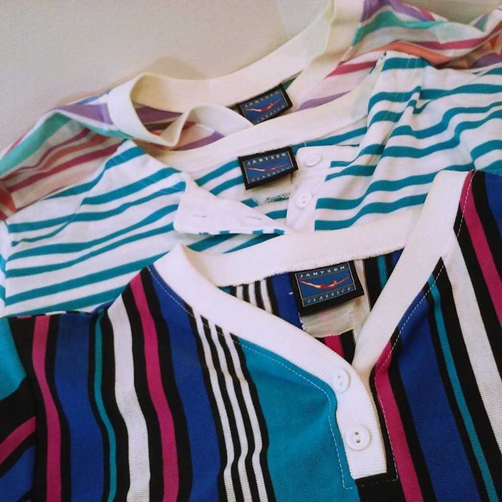 Bulk Lot(3) Vintage 80s Tops Jantzen Classics Lad… - image 5