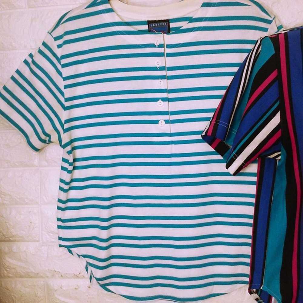 Bulk Lot(3) Vintage 80s Tops Jantzen Classics Lad… - image 6