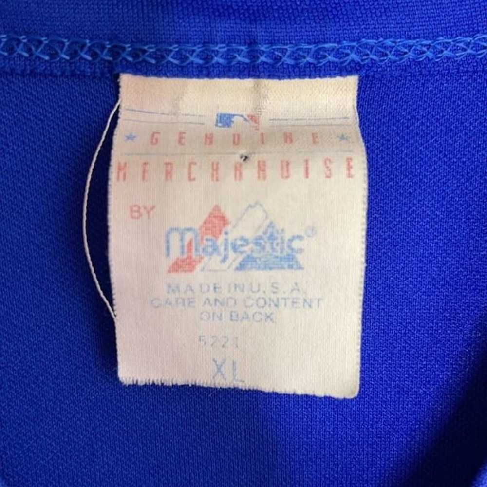 Vintage Majestic Chicago Cubs athletic jersey shi… - image 3