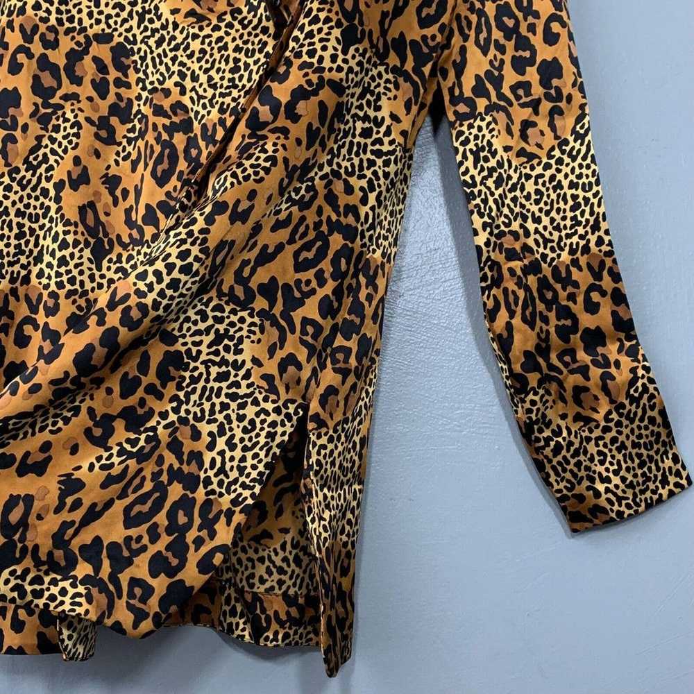 Vintage Adrianna Papell Womens 10 Leopard Cheetah… - image 3