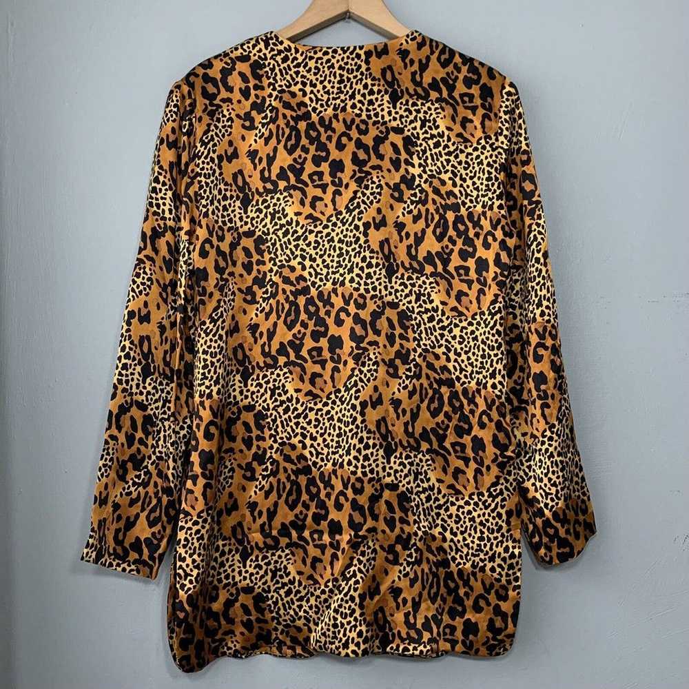 Vintage Adrianna Papell Womens 10 Leopard Cheetah… - image 7