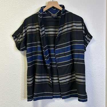 Pendleton wool vintage kimono style shirt haori c… - image 1