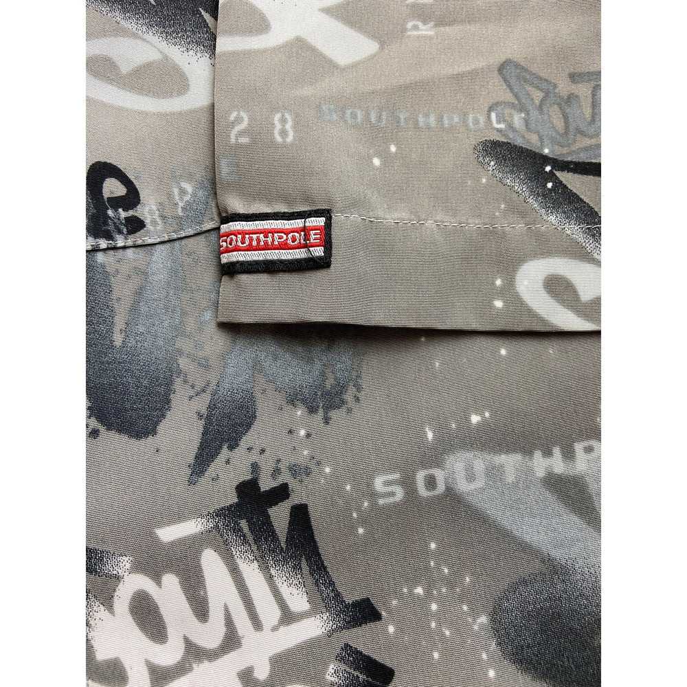 Southpole Southpole Men's Graphic Print Button-Up… - image 4