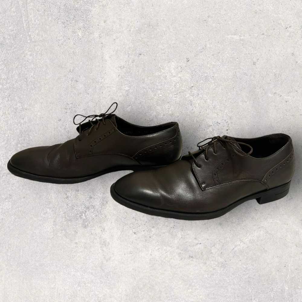 Ermenegildo Zegna Leather lace ups - image 2